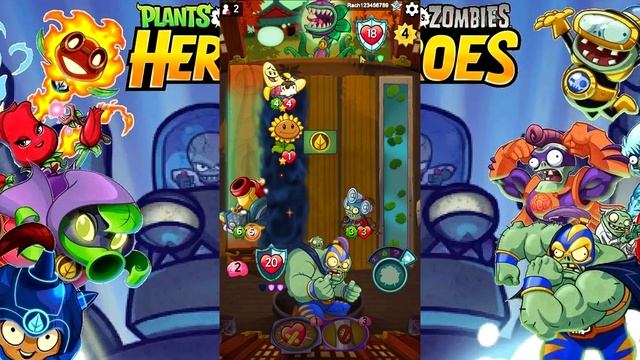 Plants vs. Zombies Heroes #126 ЗОМБИ СНОВА В СТРОЮ ? смотреть онлайн