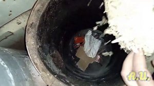 Вторая протопка с улучшениями. Бункерная ракета печь и подача вторичного воздуха.