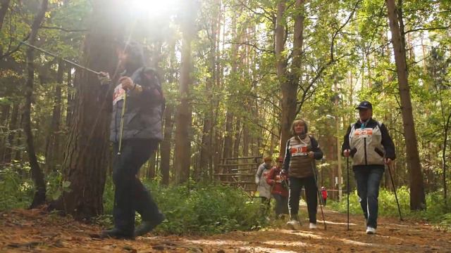 Апрель Скороход - соревнования по скандинавской ходьбе в Москве - клуб Пойдем Ходить!! смотреть онлайн