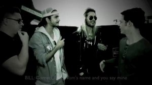 Tokio Hotel bloopers! What MTV didn't show you. Haha… Tom