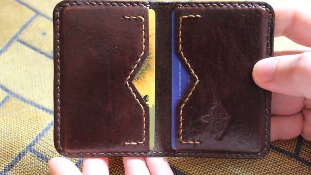 Самый маленький кожаный кошелёк - картхолдер, the smallest leather purse - cardholders