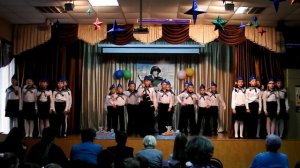 "Экипаж  - одна семья" инсценированная песня.