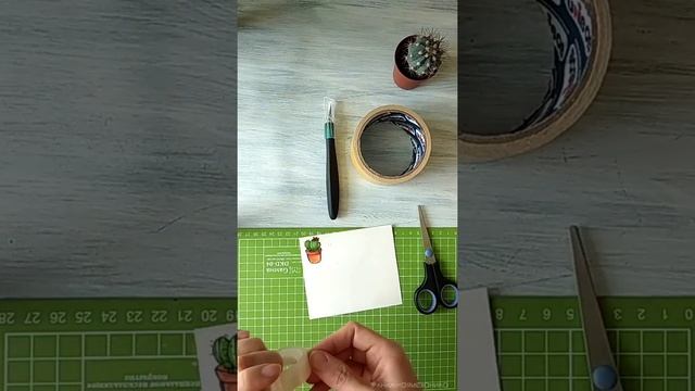 Делаем стикеры на клейкой основе  - быстро и легко