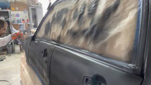 Покраска Виталика (suzuki grand vitara) Вежливой Краской.