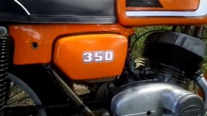 CZ-350 Чезет-350 Чизет-350 пробный выезд после возрождения..