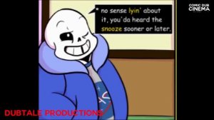 Do not disturb sleepy sans...