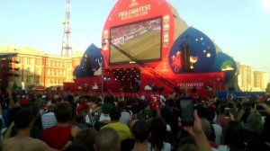ЧМ 2018 Россия -Испания финал. Фан зона Ростов