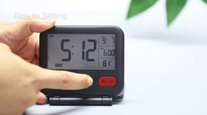 Портативный цифровой дорожный мини-будильник