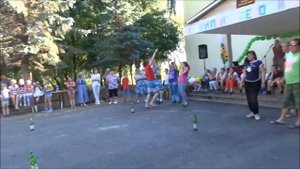 "Зоологические забеги" конкурсная программа праздника посёлка.