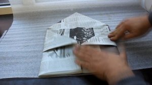 Кепка из газеты, как в СССР
