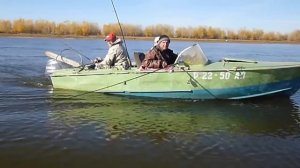 Троллинг на ерике Кирпичный, база "Клевый берег"