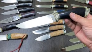 Выставка продажа ножей из стали CPM S125V|К340|Х12МФ|S90V|S390