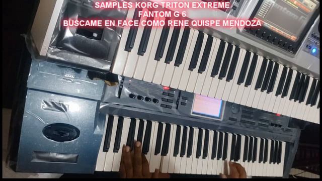 FANTOM G 6 VS KORG TRITON EXTREME...VENENO PARA OLVIDAR - MAROYU смотреть онлайн