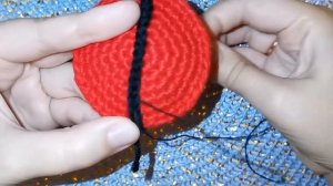 ?Божья коровка крючком / Подробный МК для начинающих