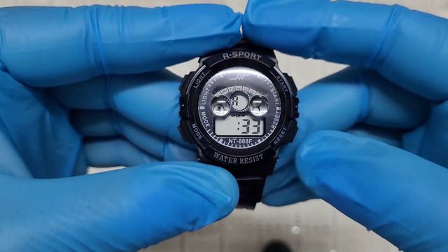 Cómo Cambiar Hora Reloj Digital 4 botones Chino? | Como Configurar (Español) смотреть онлайн