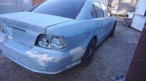 Купил гнилое ведро, перекрасил и заработал Mitsubishi galant 2.4 2003
