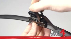 Mitsubishi Galant 1996 2003 - how to fit wiper blades