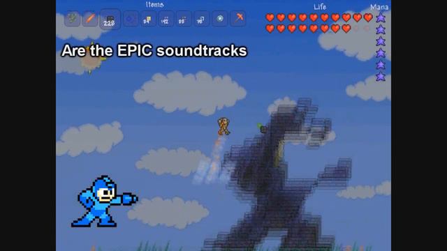 Terraria Pixel art - Mega Man tribute смотреть онлайн