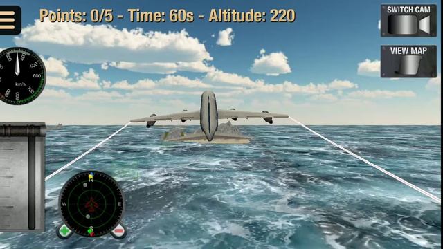 Air plane crash . Air plane 3d simulator game смотреть онлайн