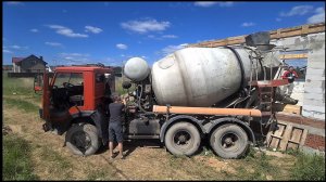 Бетономешалка в деле!) поднял бабла, кручу барабан!)