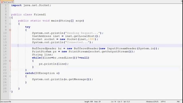 Advance Java Tutorial 09 Chat Program | Part-1 смотреть онлайн