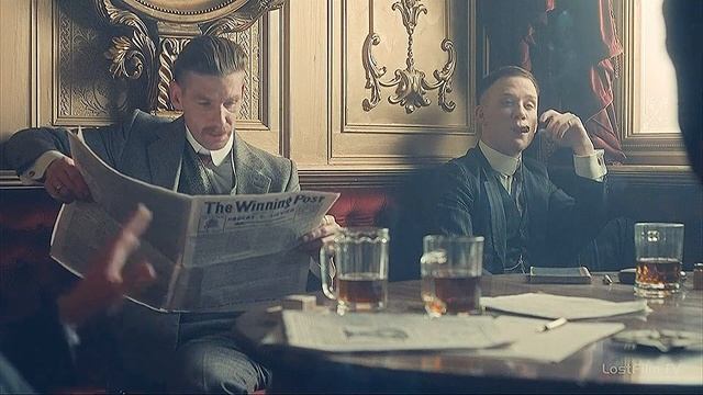 Томас Шелби и Артур угарают с ковбоя. смотреть онлайн