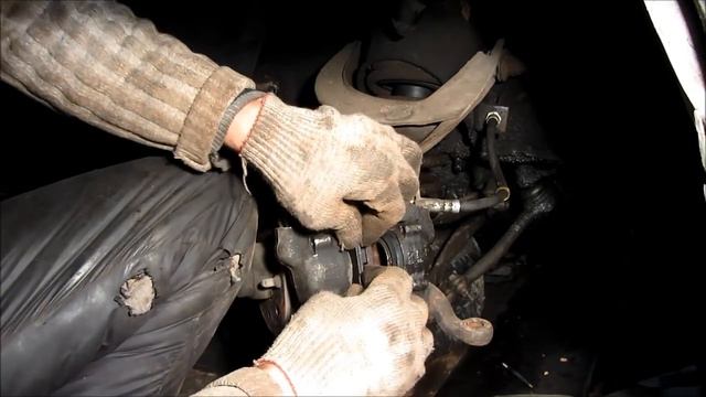 Замена передних тормозных колодок на ВАЗ 2101, 2107, 2106, 2105, 2103 и 2104 смотреть онлайн