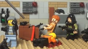 Лего самоделка МЕТРО 2033! Атака на станцию!