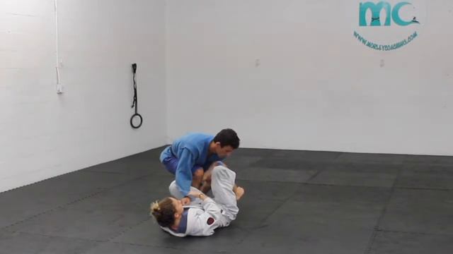Morley Footlock Against De La Riva Guard For Bjj MMA Sambo смотреть онлайн