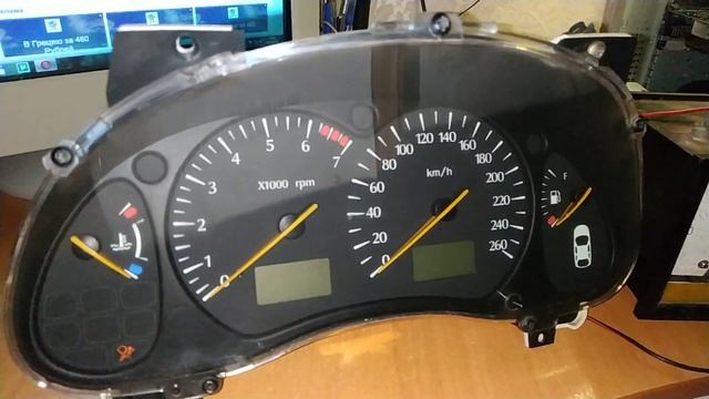 Самодиагностика панели приборов Scorpio II