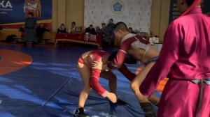 #хуреш  за 2 минуты часть 2 соревнований ветеранов и студентов на призы мэрии Кызыла 24.02.24