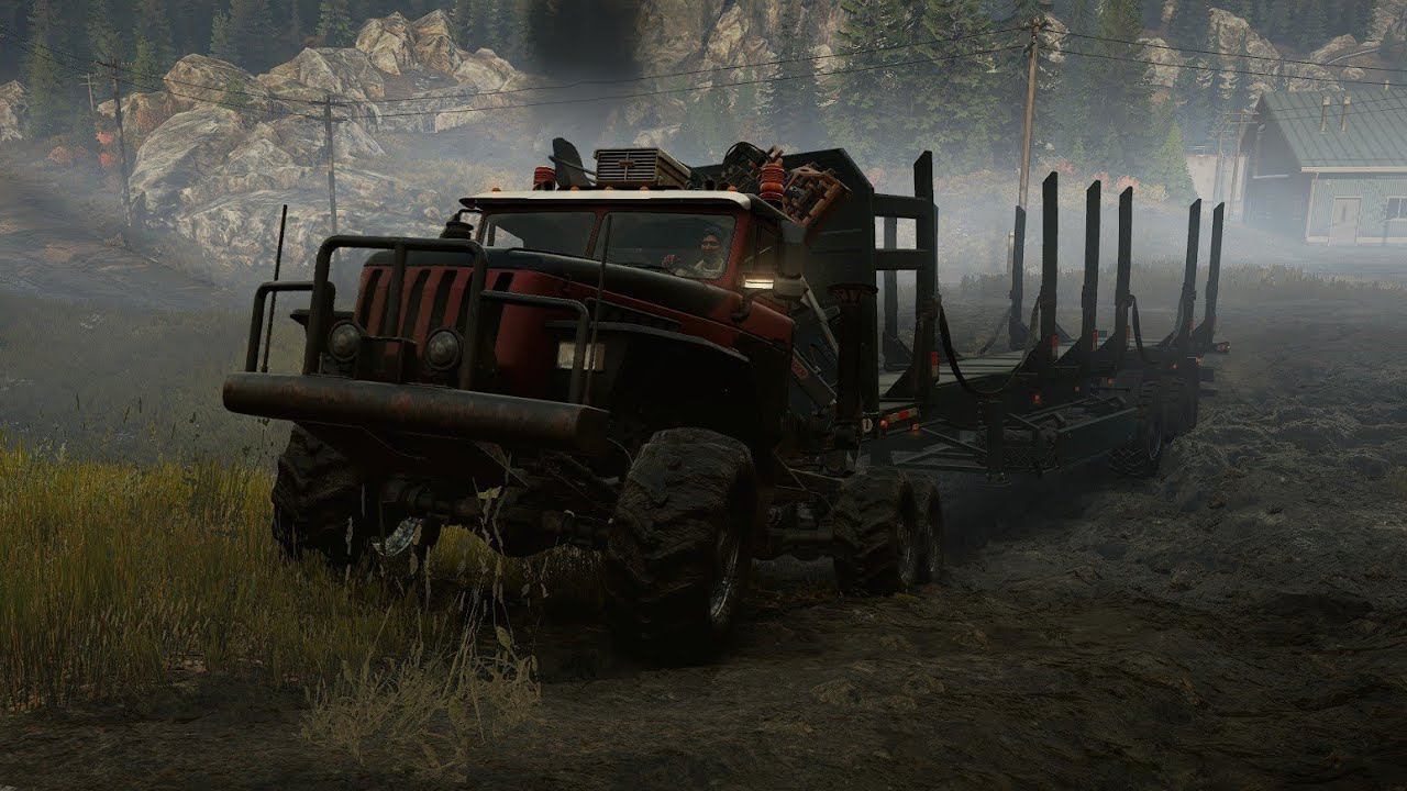 Будем возить лес на REAL Лайф - МОД 26.0.0. в описании. смотреть онлайн