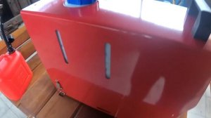 Автономный, дизельный отопитель.