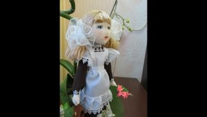 Авторская кукла Школьница