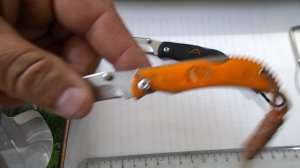 Нож компании OUTDOOR EDGE  - MiniBlaze  ,  9 лет на службе .