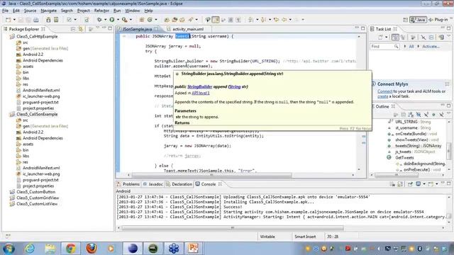 Android Tutorial: JSON(Part-6) | Edureka смотреть онлайн