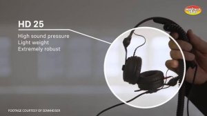 Best DJ Headphones | Sennheiser HD 25 Product Overview