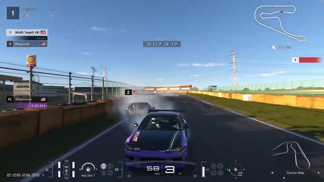 Gran Turismo 7 VR Drift Competition Tsukuba