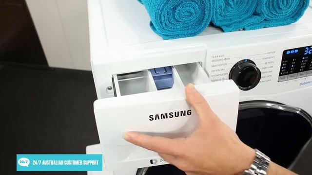Samsung WD75J5410AW Washer Dryer Combo reviewed by product expert Appliances Online смотреть онлайн