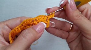 СУПЕР ЛЕГКИЙ и Простой ажурный узор крючком + СХЕМА узора. SUPER EASY Crochet.