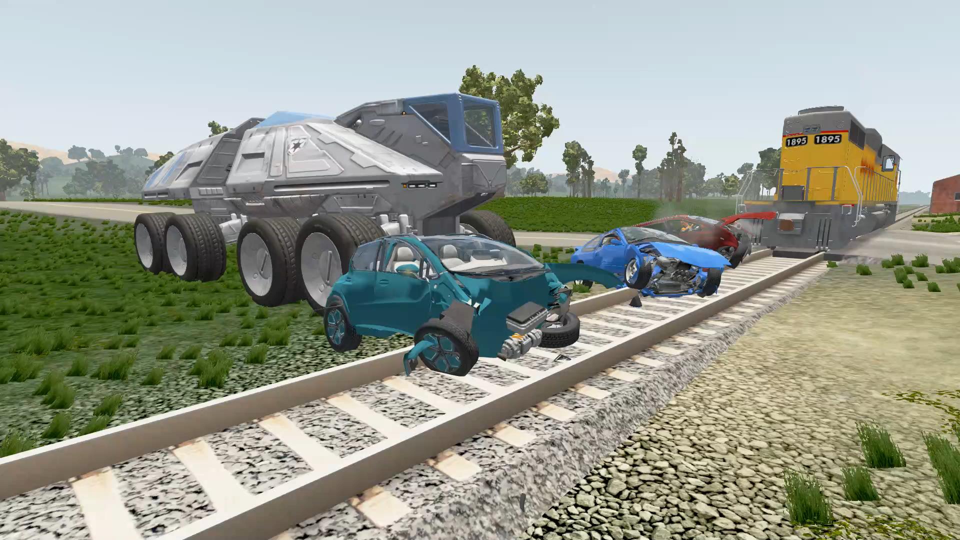 Beamng drive steam roller фото 48