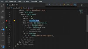 Container Widget | Part One | Flutter Malayalam Tutorials