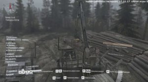 Spintires: MudRunner (2017) В САМУЮ ГРЯЗЬ (ПРОХОЖДЕНИЕ) Карта "СПУСК" Сломаны оба тягача (БАГ ИГРЫ)