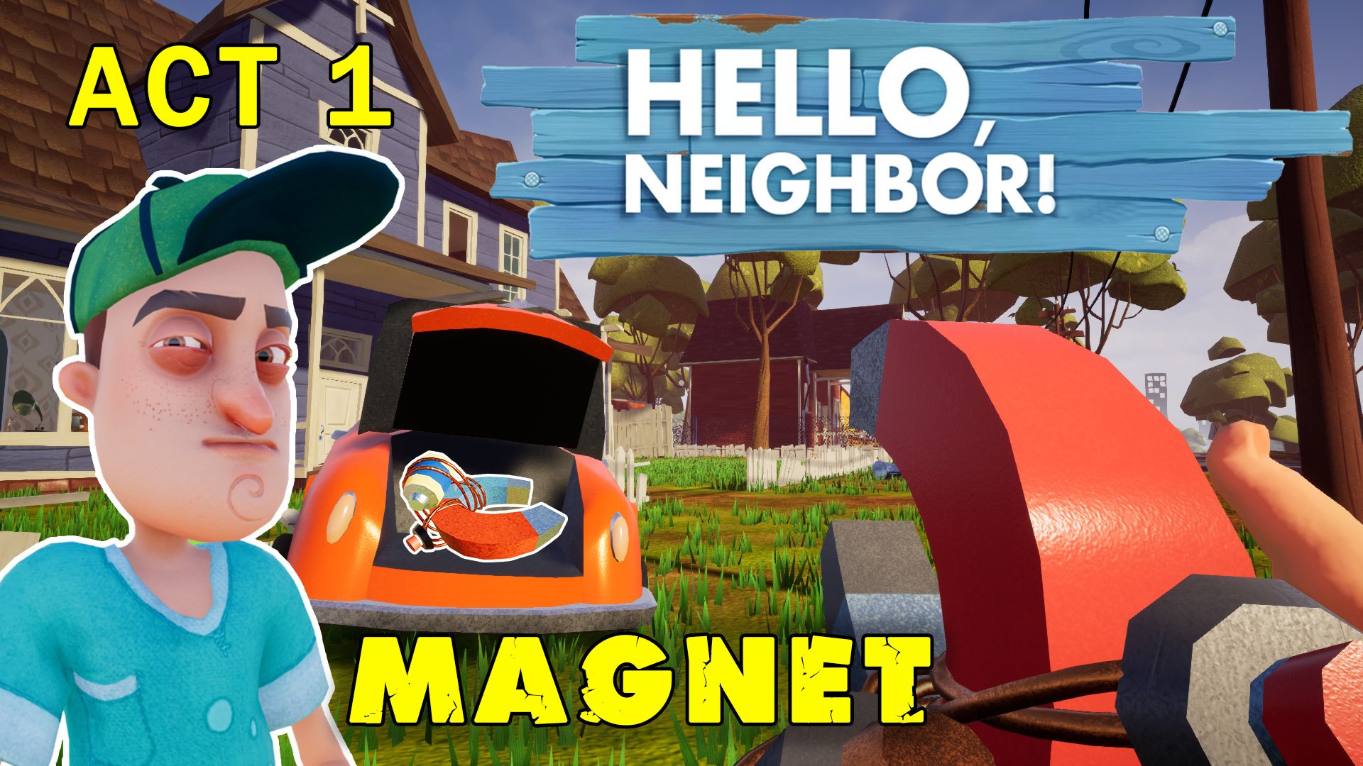 Привет Сосед как Достать Магнит| Hello Neighbor How to Get Magnet