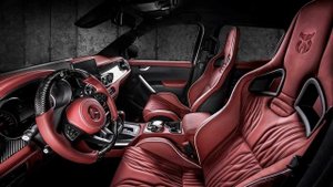 Тюнинг салона Mercedes X Class от Carlex Design