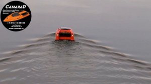 Завозим прикормку корабликом для рыбалки CamaraD Solo mini с GPS навигацией и автопилотом