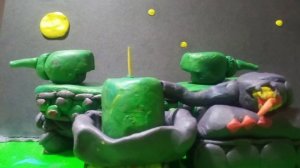 Проект КВ-6 // Мультики про танки из пластилина