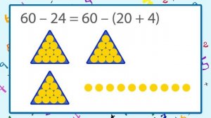 Приёмы вычислений для случаев вида 60 - 24. Видеоурок по математике 2 класс
