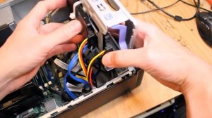 ThinkCentre M93p Upgrades Install - GT 1030, 16GB RAM, 2 x SSD