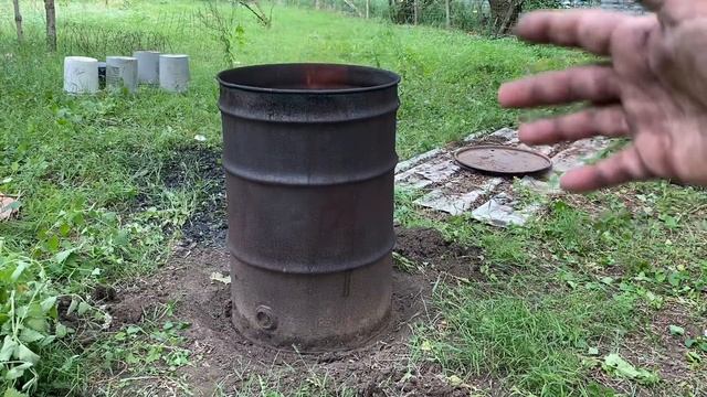 Simplest Method For Producing Large Quantities of Charcoal